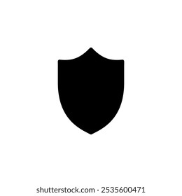 Diseño de logotipo de icono de escudo. Icono de protección. Signo y símbolo de seguridad