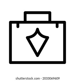 icono de escudo o logotipo símbolo de signo aislado ilustración vectorial - iconos vectoriales de estilo negro de alta calidad
