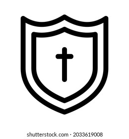 shield icon or logo isolated sign symbol vector illustration - high quality black style vector icons
