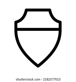 shield icon or logo isolated sign symbol vector illustration - high quality black style vector icons
