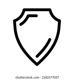 Schildsymbol oder Logo einzeln auf Zeichen, Vektorgrafik - hochwertige Vektorsymbole in schwarzem Stil
