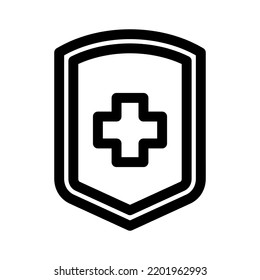 shield icon or logo isolated sign symbol vector illustration - high quality black style vector icons
