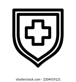 shield icon or logo isolated sign symbol vector illustration - high quality black style vector icons
