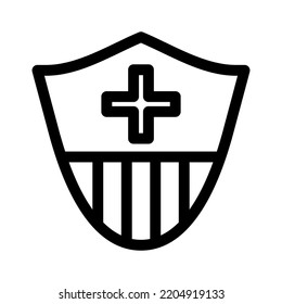 shield icon or logo isolated sign symbol vector illustration - high quality black style vector icons
