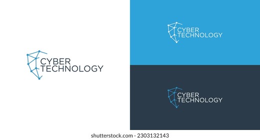 Shield icon logo. Security symbol . logo design and business card design