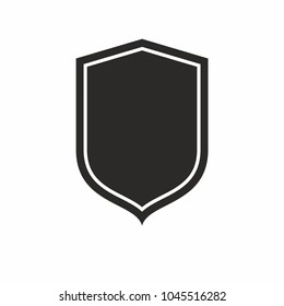 Shield icon logo vector