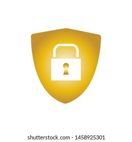 Shield icon logo vector design template