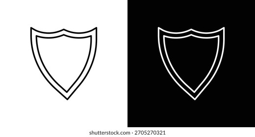 Diseños de logotipos de iconos de escudo. conjunto de diseño de iconos modernos