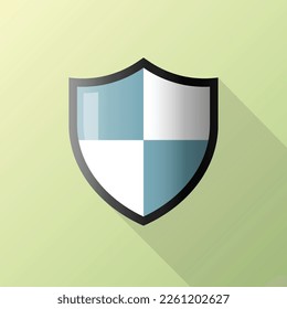 shield icon, means of defense and protection, defense illustration, suitable for business, projects, money, and etc
