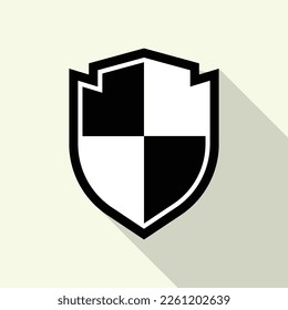 shield icon, means of defense and protection, defense illustration, suitable for business, projects, money, and etc