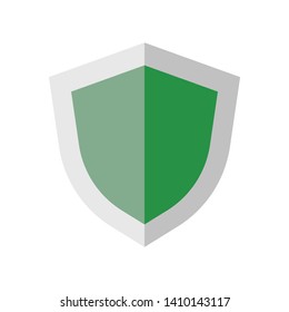 shield icon medical security symbol logo template, eps 10