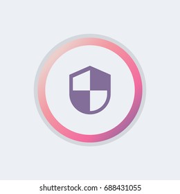 shield icon. protect sign