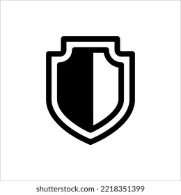 Shield icon. Protection icon concept.