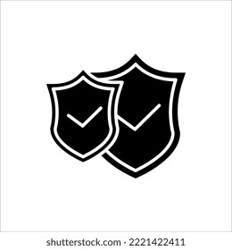 Shield icon. Protection icon concept.