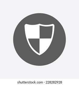Shield icon. Protection concept. 