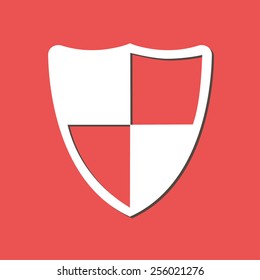 Shield icon. Protection concept. 