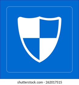 Shield icon. Protection concept. 