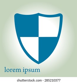 Shield icon. Protection concept. 