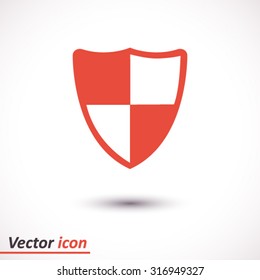 Shield icon. Protection concept. 