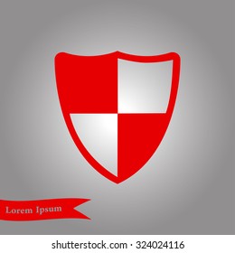 Shield icon. Protection concept. 