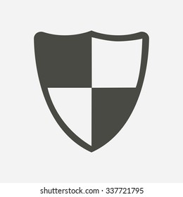 Shield icon. Protection concept. 