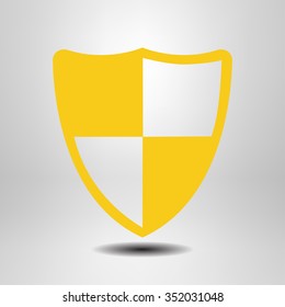 Shield icon. Protection concept. 