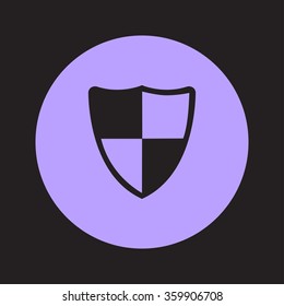 Shield icon. Protection concept. 