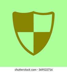 Shield icon. Protection concept. 
