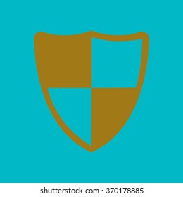 Shield icon. Protection concept. 