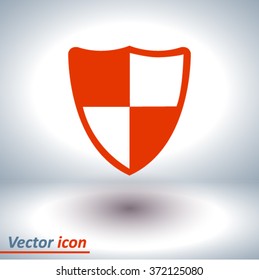 Shield icon. Protection concept. 