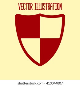 Shield icon. Protection concept. 