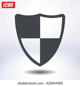Shield icon. Protection concept. 