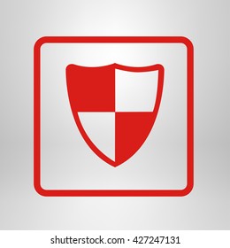 Shield icon. Protection concept. 
