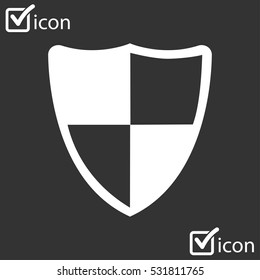 Shield icon. Protection concept. 