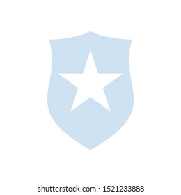 Shield Icon for Protection and Defense
