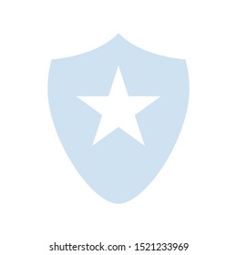 Shield Icon for Protection and Defense