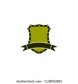 Shield icon protection - logo vector