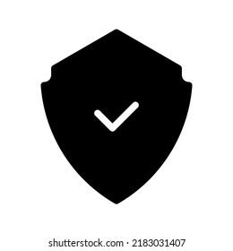 Shield icon. protection sign. vector illustration