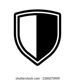 Shield icon. protection sign. vector illustration