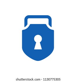 Shield Icon Protection Symbol.
