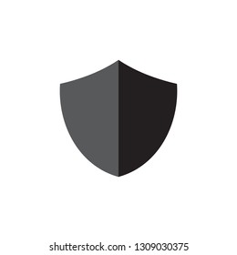 shield icon protection symbol logo template