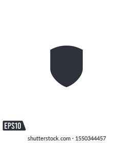 shield icon protection symbol vector logo template design element