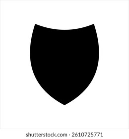 Shield icon or  Protection symbol. Vector
