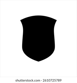 Shield icon or  Protection symbol. Vector
