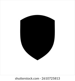 Shield icon or  Protection symbol. Vector
