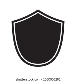 Shield icon. protection icon. vector sign