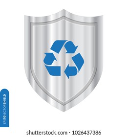 Shield Icon - Recycling