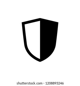 Shield icon related to security system or protection.