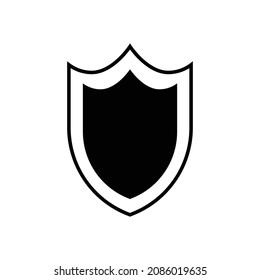 shield icon, royal vector, security illustration