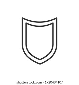 Shield Icon. Security, protection concept. Vector Illustration.